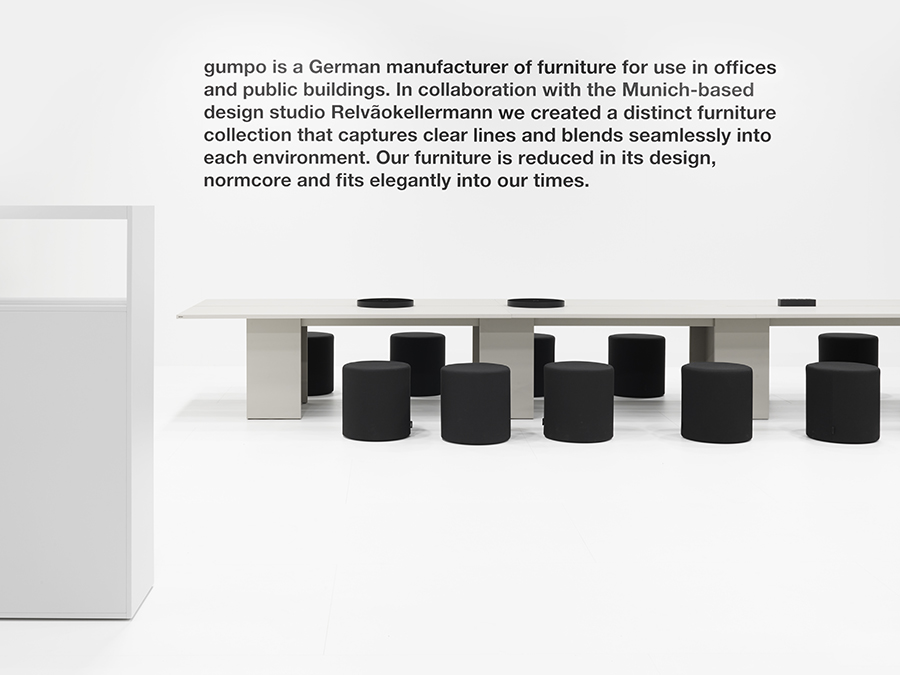 Gumpo - Orgatec 2022, GUMPO, photograph 18 by Gerhardt Kellermann
