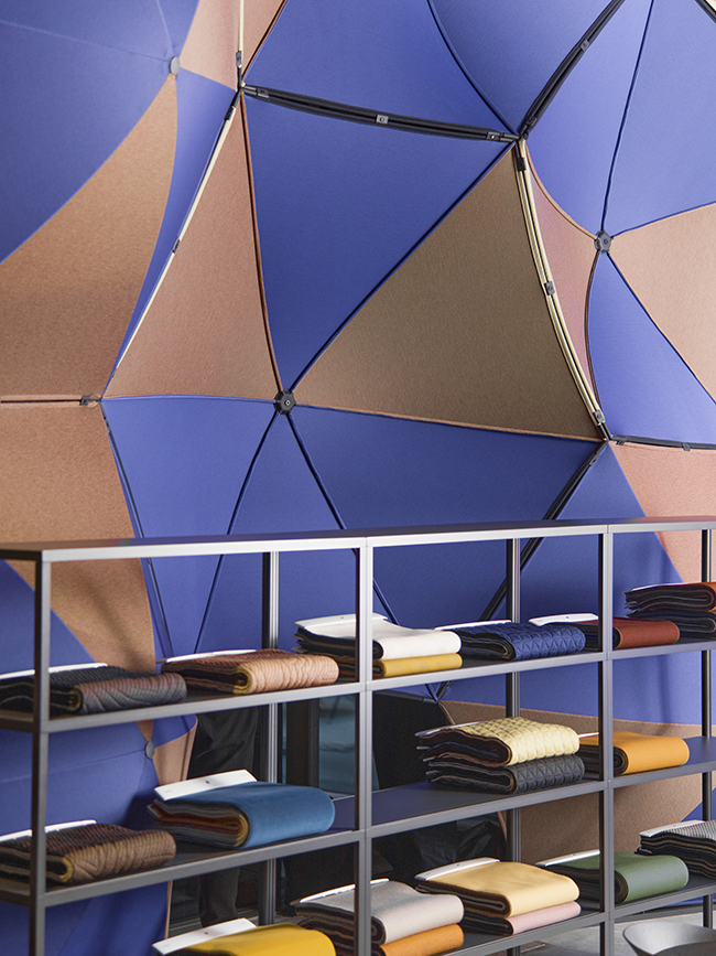 Kvadrat - Imm Cologne 2020, KVADRAT, photograph 2 by Gerhardt Kellermann