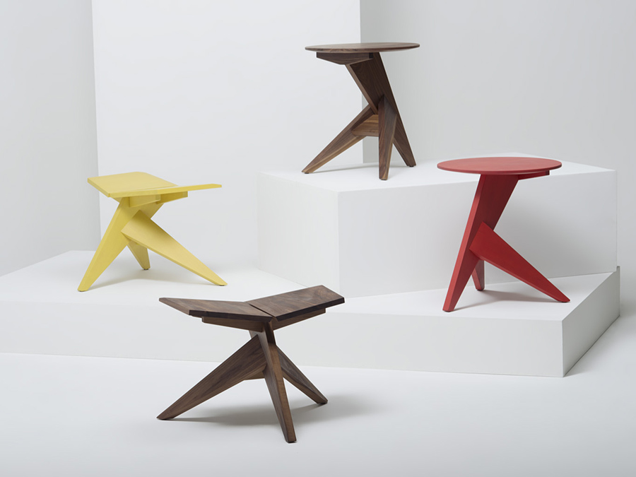 Mattiazzi - Medici Stool And Side Table, MATTIAZZI, photograph 8 by Gerhardt Kellermann