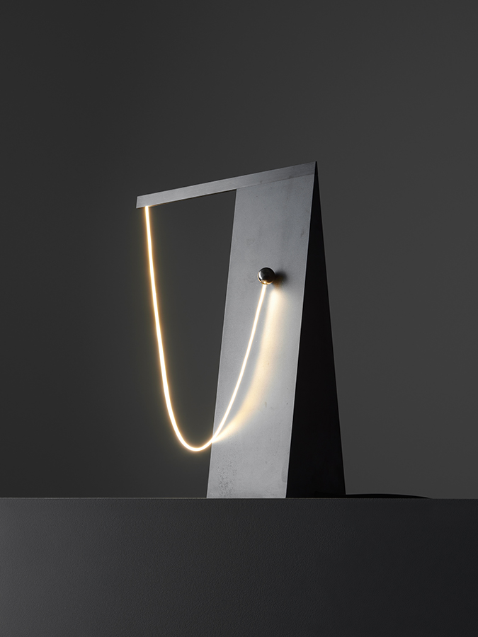 Relvaokellermann - Tangent — Tangent Lamp by Relvaokellermann, RELVAOKELLERMANN, photograph 2 by Gerhardt Kellermann