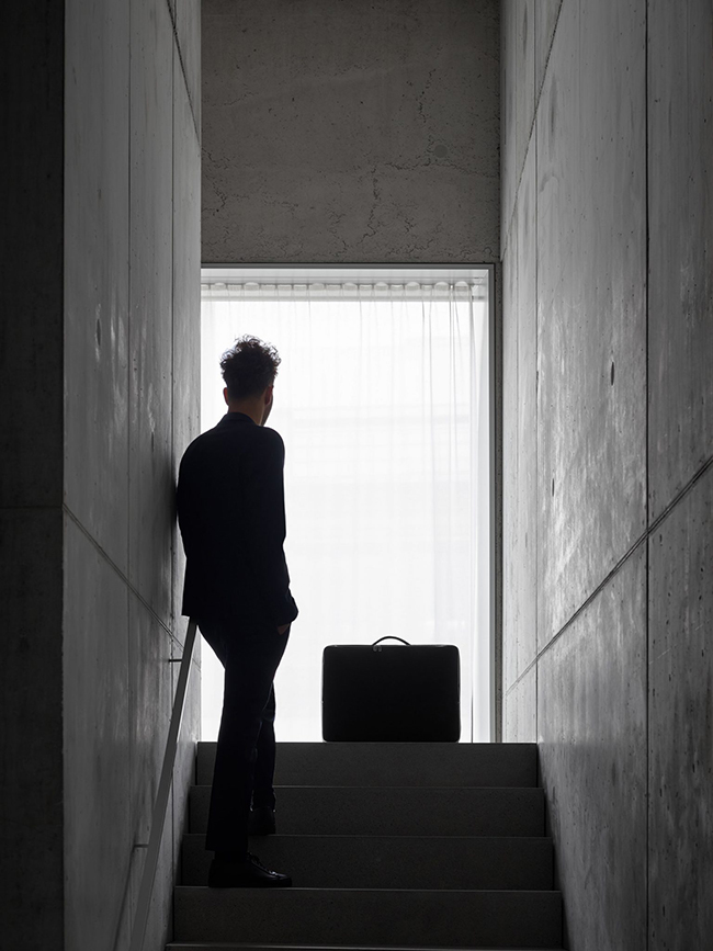 Tsatsas - Chipperfield — Suit-Case, a collaboration between architect Sir David Chipperfield and Tsatsas, TSATSAS, photograph 9 by Gerhardt Kellermann
